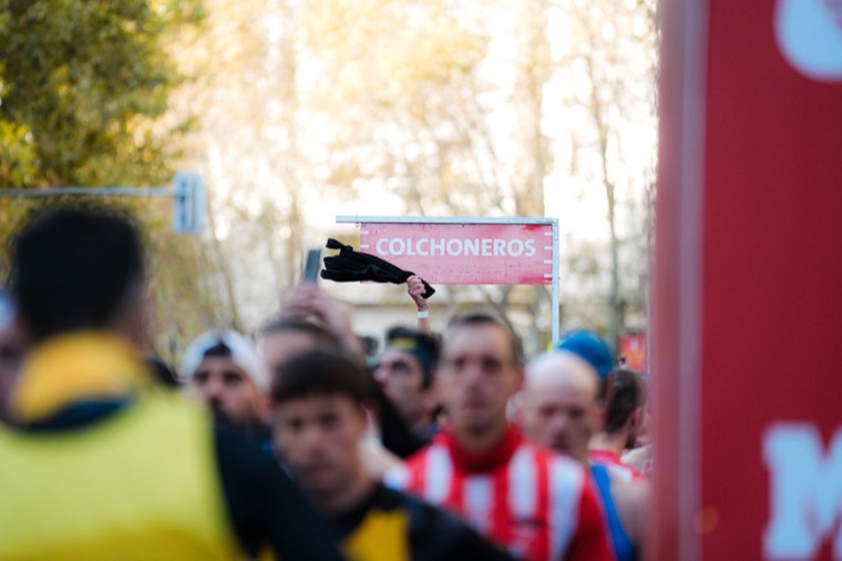 Aficiones antes de la carrera