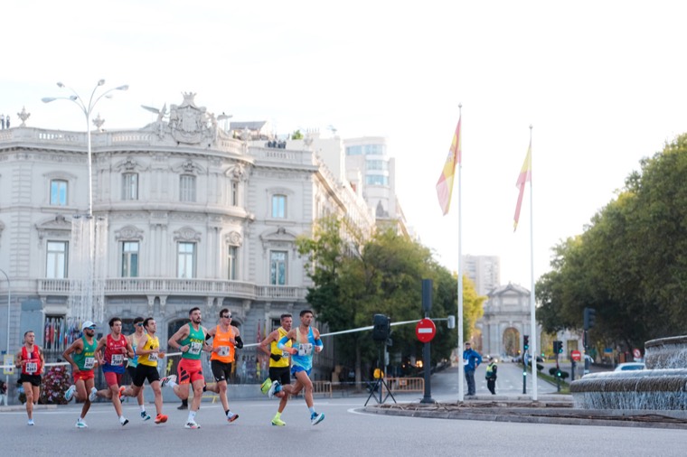 Peloton del Derbi de las Aficiones 2025